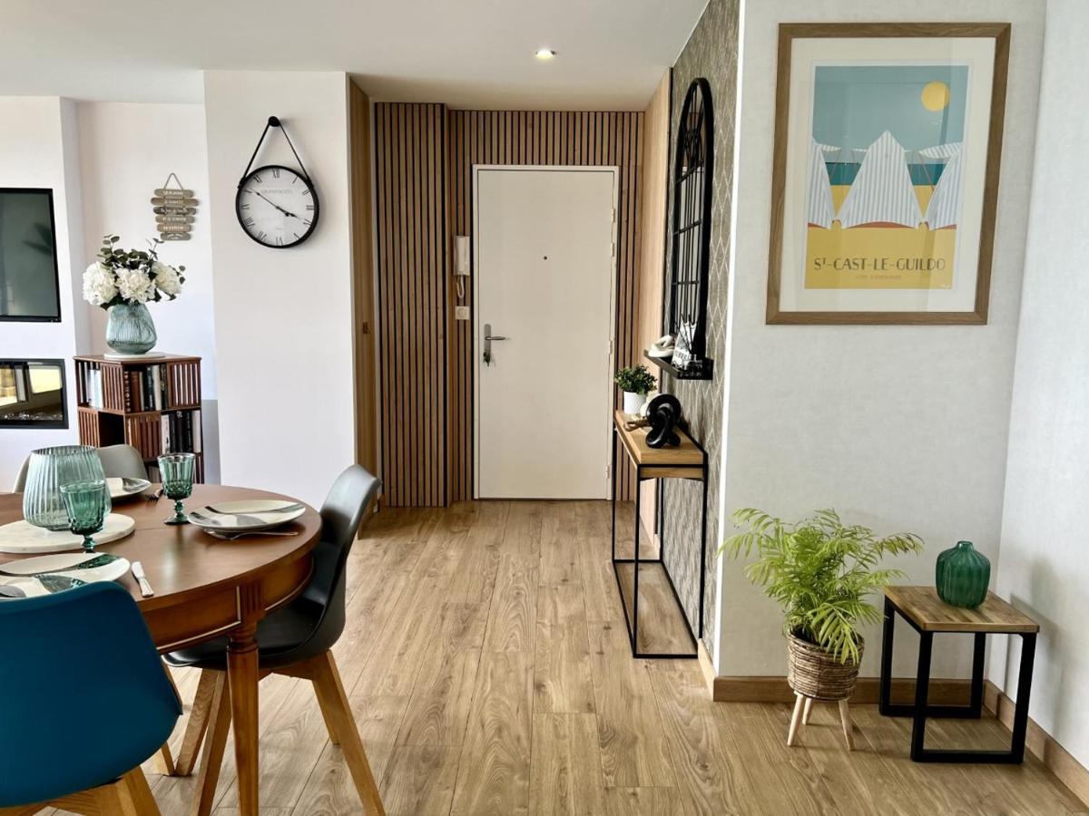 Appt Vue Mer Exceptionnelle Triple Expo - 70M 2Ch - Renove Saint-Cast-le-Guildo Exteriör bild